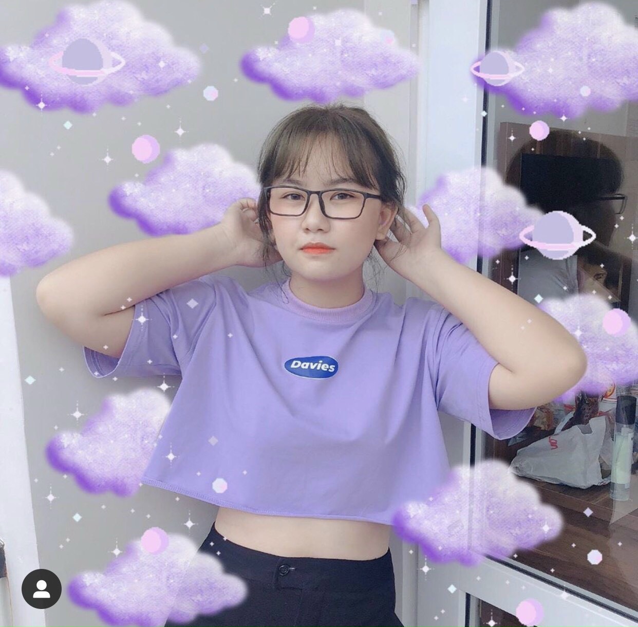 Áo croptop cổ tim form rộng đẹp rẻ