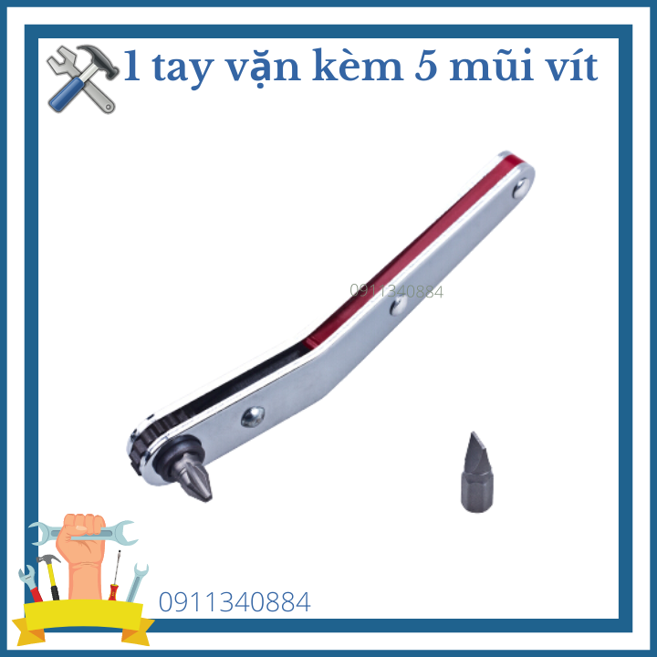 Bộ tay vặn và mũi vít dùng trong góc hẹp Anex Nhật Bản - Bộ tô vít sửa góc hẹp - Tô vít đa năng - tô vít sửa trong góc- tô vít mini - tô vít nhật bản - tô vít sửa trong góc hẹp - tô vít anex