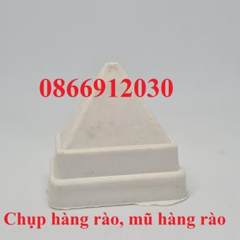 5 chiếc mũ hàng rào nhựa 30x60 chụp ngoài hàng rào, cổng cửa nhựa cao cấp