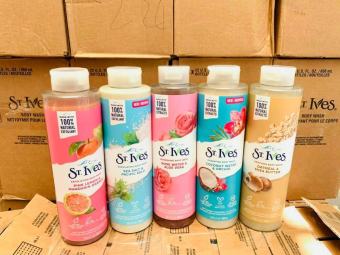 Sữa tắm St.ives 650ml chai siêu to về đủ 5 mùi