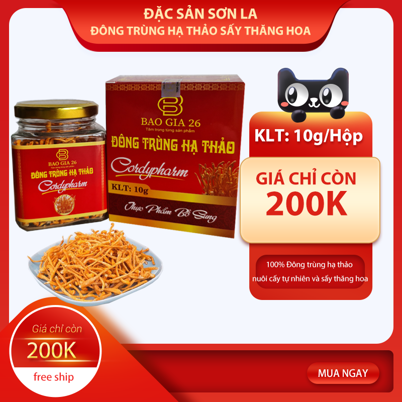 Đông trùng hạ thảo sấy thăng hoa