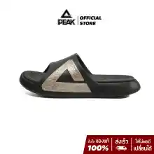 ภาพขนาดย่อของสินค้าPEAK รองเท้า แตะ กีฬา เพื่อสุขภาพเท้า Sandal Slipper Shoe Sport Taichi พีค รุ่น E92037L Black/Gold