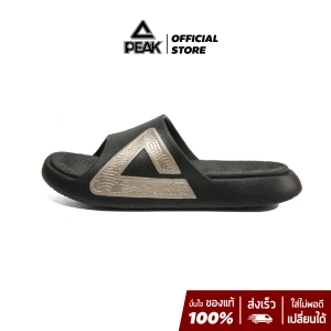สินค้า PEAK รองเท้า แตะ กีฬา เพื่อสุขภาพเท้า Sandal Slipper Shoe Sport Taichi พีค รุ่น E92037L Black/Gold