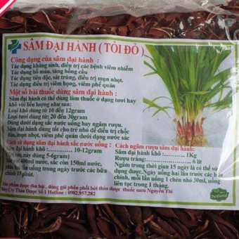 1kg sâm đại hành-tỏi đỏ- HB179