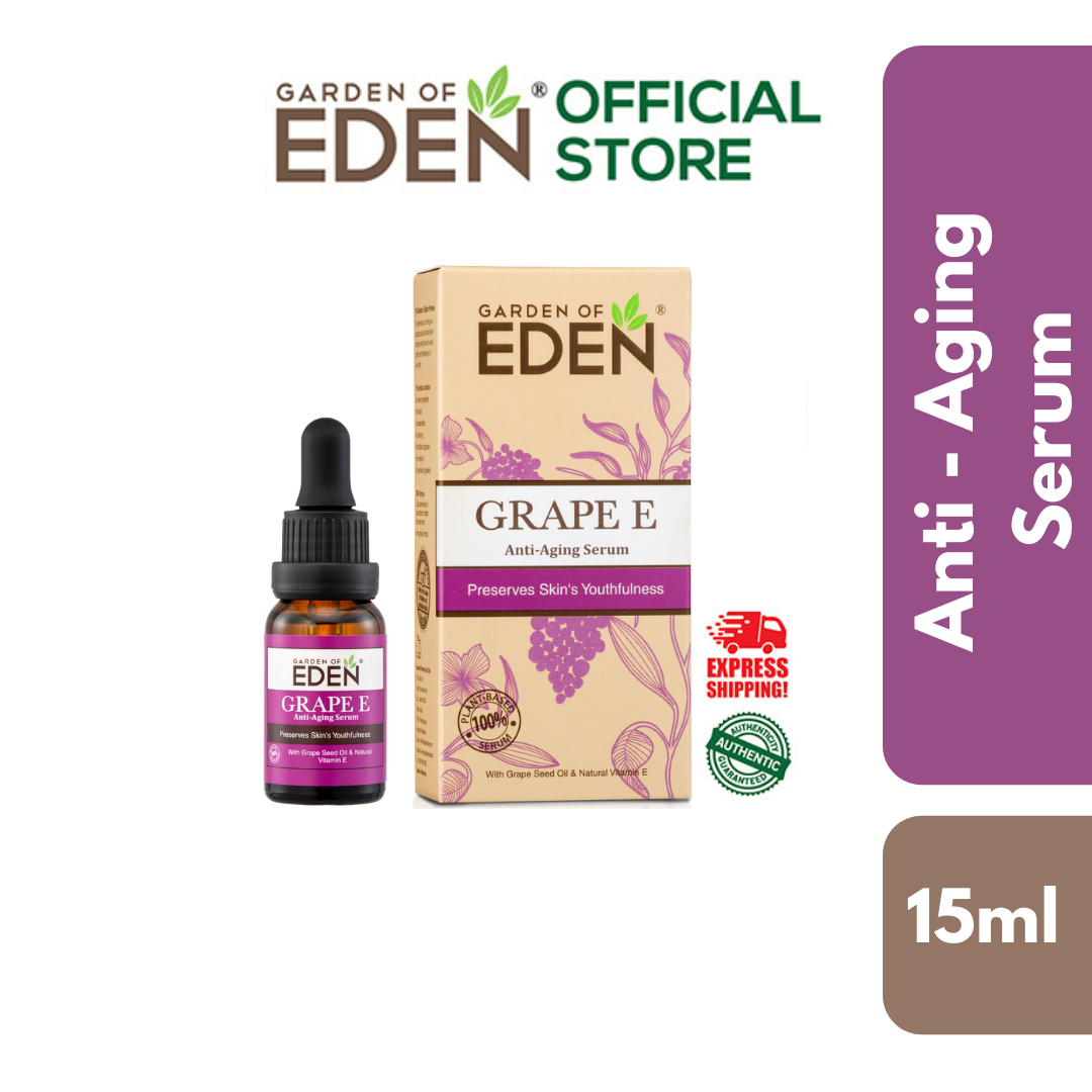 Gambar Grape E Anti Aging Serum 15ml. (Expiry 07 2025)