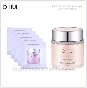 Gói Kem Dưỡng Ohui Miracle Moisture Cream sample 1ml ẩm mịn, sáng hồng da