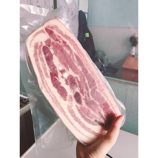 Ba Rọi Heo Nga/Ba Lan còn sườn (1kg) Nhập Khẩu - Giao Nhanh 2H HCM - Thịt tươi mềm trong ngày
