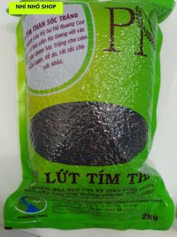 GẠO TÍM THAN SÓC TRĂNG - TÚI 2KG