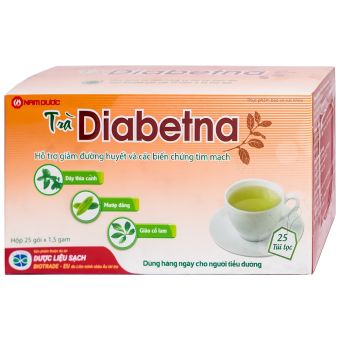 Trà Diabetna giúp ổn định đường huyết hộp 25 gói x 1.5g
