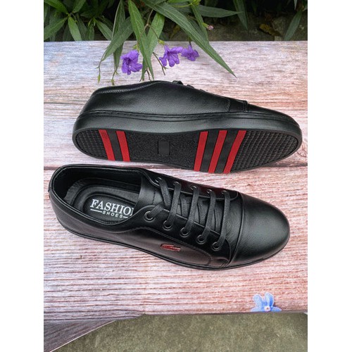 Giày Thể Thao sneakers nam đế khâu chắc chắn da bò thật loại da mềm cam kết bảo hành 24 tháng