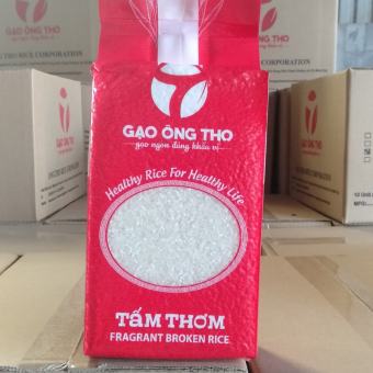 Gạo Tấm Thơm Ông Thọ 1Kg - Dẻo mềm, thơm nhẹ Tâm Bình Foods