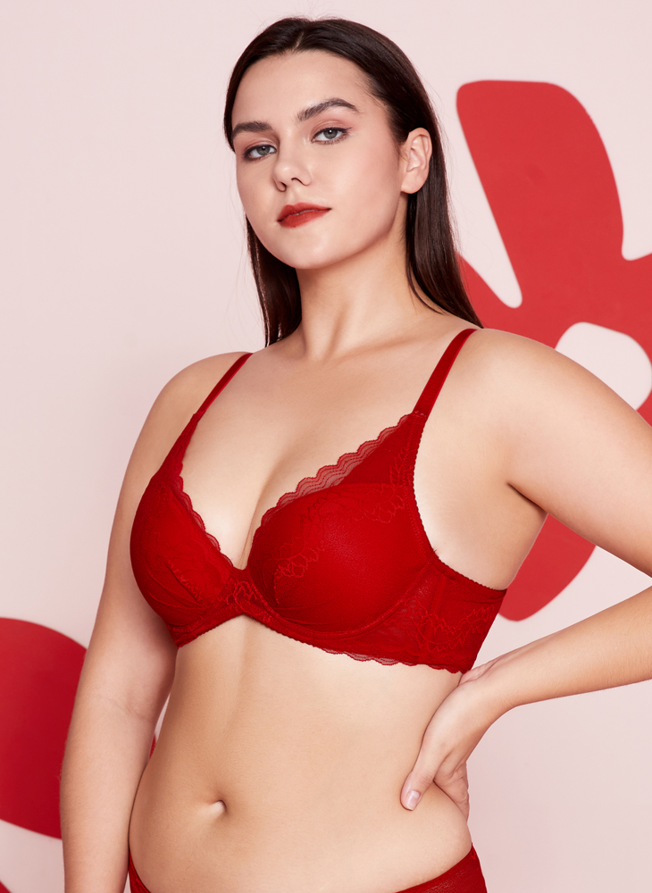 V-Sensation Lite Deep V Underwired Padded Bra S10-29773 – Sorella