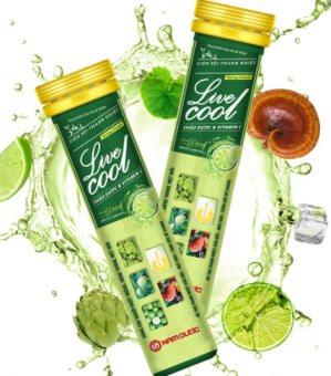 Viên Sủi Thanh Nhiệt Livecool (Tube/16 viên)