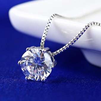 Dây chuyền nữ mặt nụ đá xi bạc S925 - DC28