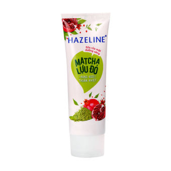 Sữa rửa mặt Hazeline matcha lựu đỏ 50g