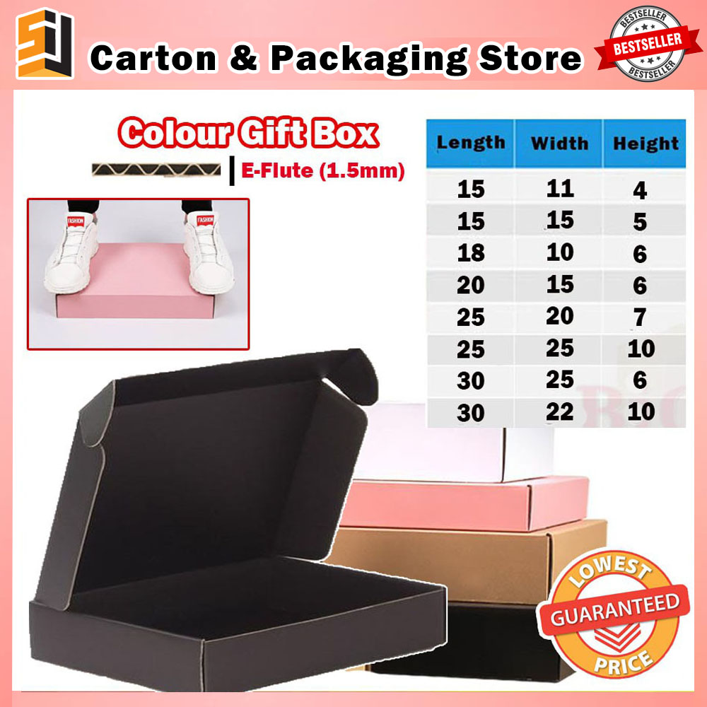 Gift Box Craft Paper Box Pizza Box Carton Box Packing Box Packaging Box Kotak Hantaran Hidden Box 飞机盒 纸箱
