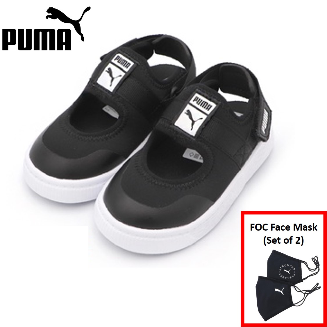 Newborn hot sale puma shoes