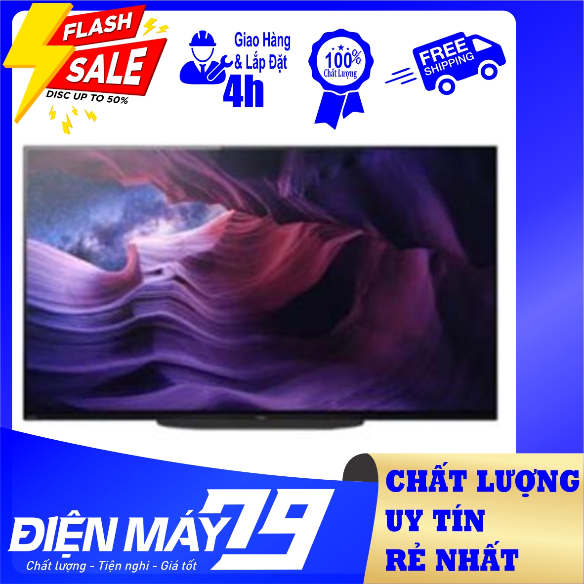 Oled Tivi Sony 4K 48 inch KD-48A9S (Miễn phí giao hàng TPHCM-Ngoại tỉnh tính phí vận chuyển)