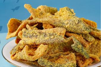 Da cá trứng muối 500g - đồ ăn vặt