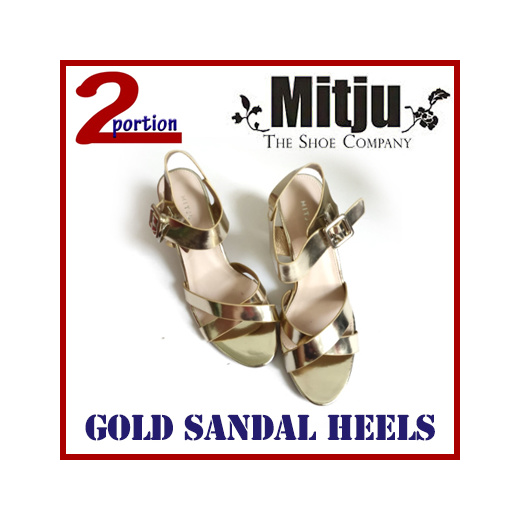 Gold heels for on sale homecoming