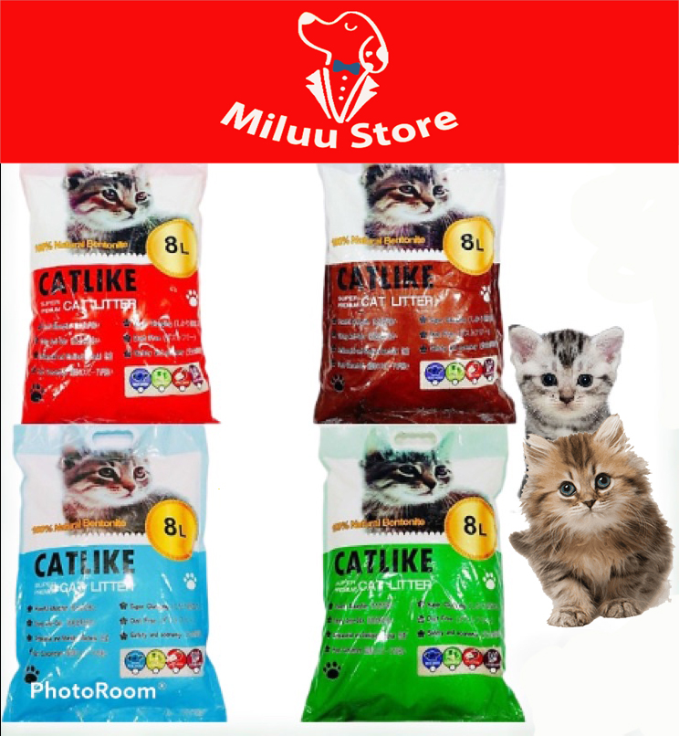 [CÁT LITTER] CÁT LIKE cho mèo - Cát vệ sinh khử mùi diệt khuẩn cho mèo 2 loại 8L,15L