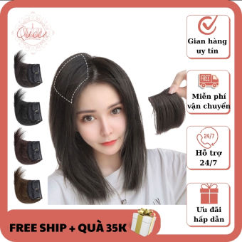 QUEEN Tóc giả kẹp phồng chân tóc - phím kẹp phồng chân tóc (10cm) FREE SHIP