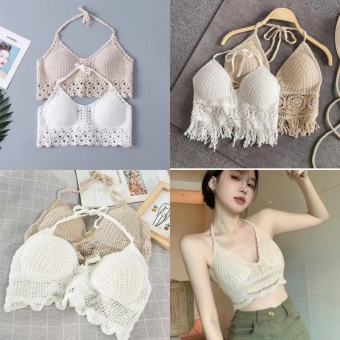Bra len móc bikini đi biển đồ bơi mùa hè 2023
