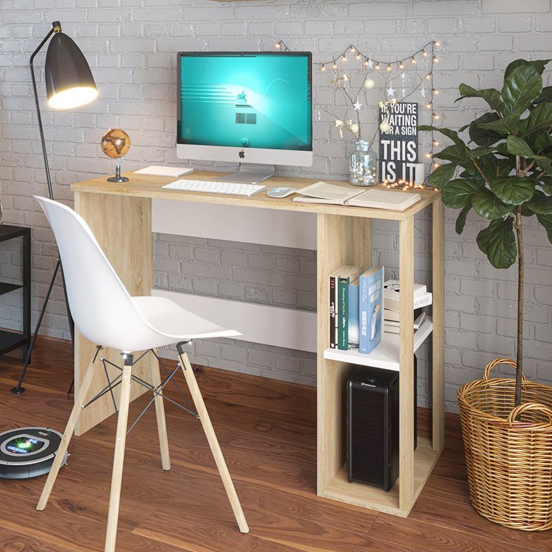 BÀN LÀM VIỆC, Bàn Học Chống Gù Lưng  KẾT HỢP KỆ SÁCH Thương Hiệu IGEA - GP85