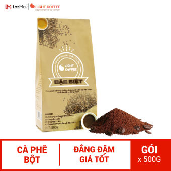 Cà phê pha espresso dạng bột Loại Đặc biệt Light Coffee , cà phê nguyên chất 100% Light Coffee - 500gr