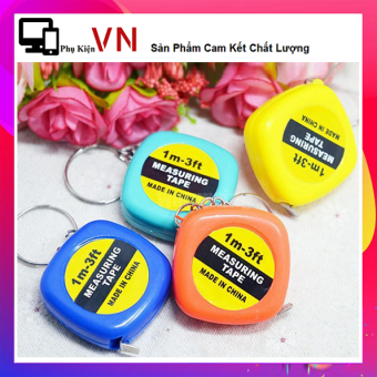 ⚡ Thước Cuộn Mini ( 1M ) - Thước Đo Móc Khóa ⚡