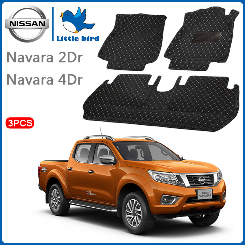 Little Bird พรมปูพื้นรถยนต์ โรงงานผลิตของไทย Nissan Navara 2Dr 4Dr 2016 2012 การรับประกันคืนสินค้าภายใน7วัน พรมรถยนต์ ราคา 1,599 บาท*ส่งฟรี