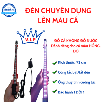Đèn bể cá kích thước 92cm LÊN MÀU CÁ ĐỎ CÁ KHÔNG ĐỎ NƯỚC