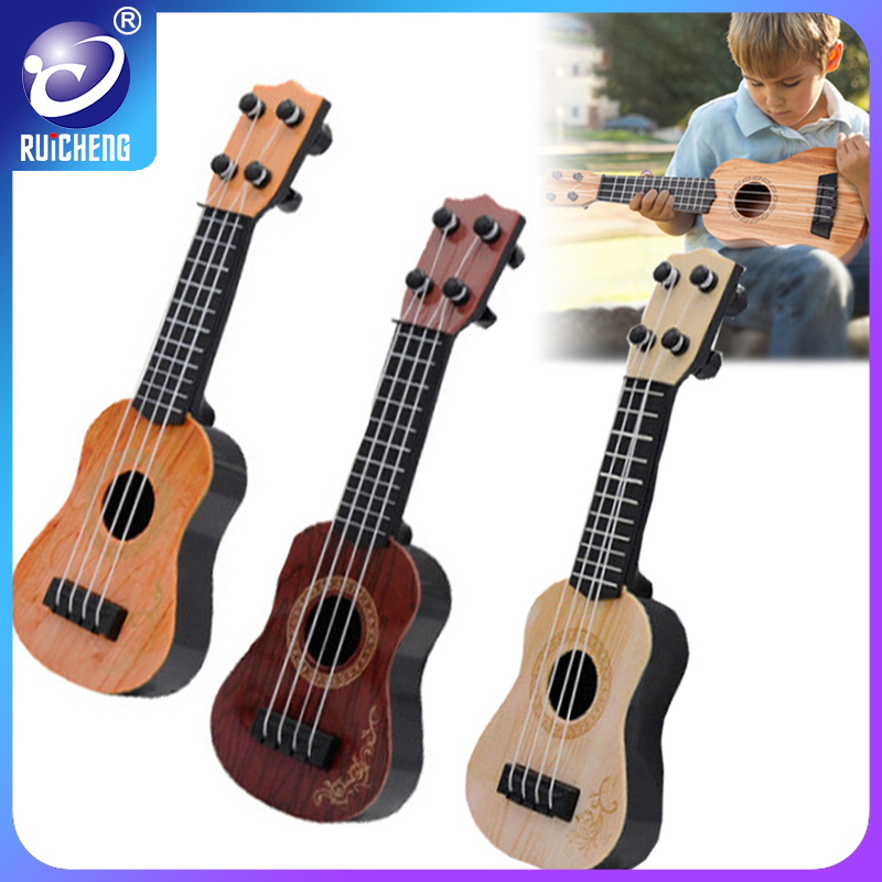 Ukulele Người Mới Bắt Đầu Đàn Guitar Nhỏ Giáo Dục Sớm Học Tập Đồ Chơi Nhạc Cụ Ukulele 4 Dây Đồ Chơi Giáo Dục