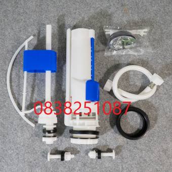 Bộ ruột thay thế cho bồn cầu 2 nút nhấn, cọc xả cao 26cm