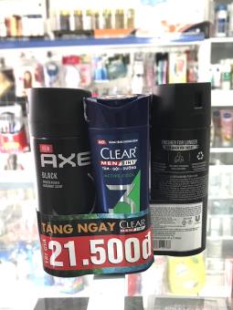 Xịt khử mùi Axe Black hương Nồng nàn chai 150ml