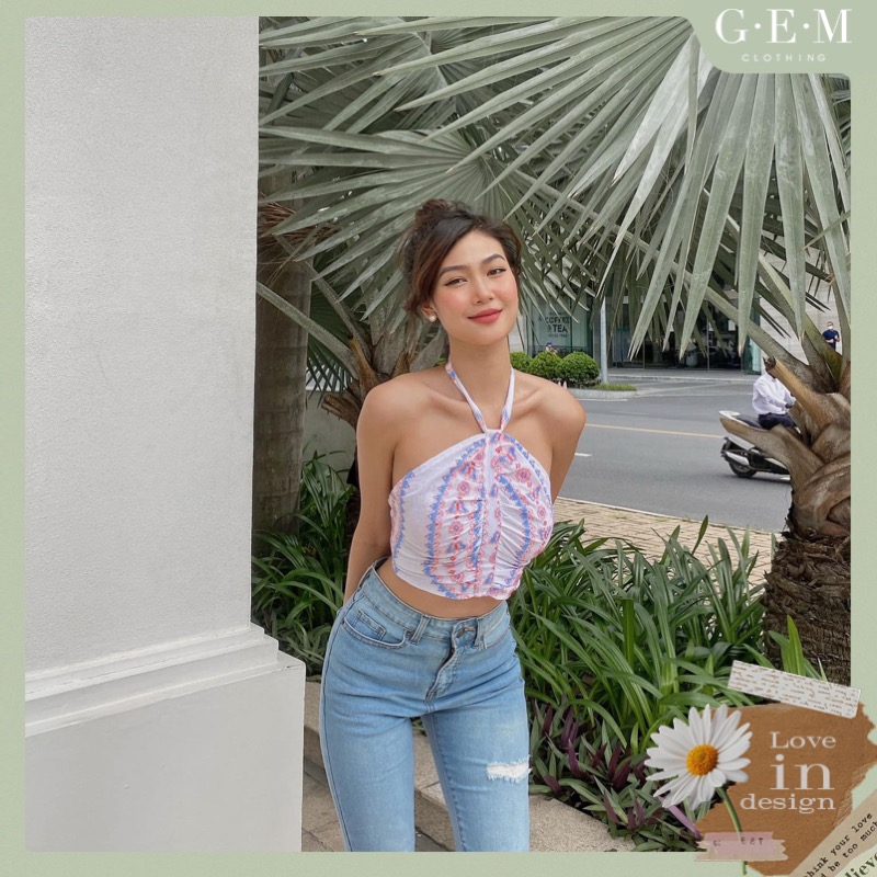 Áo yếm boho top gem clothing sp060458