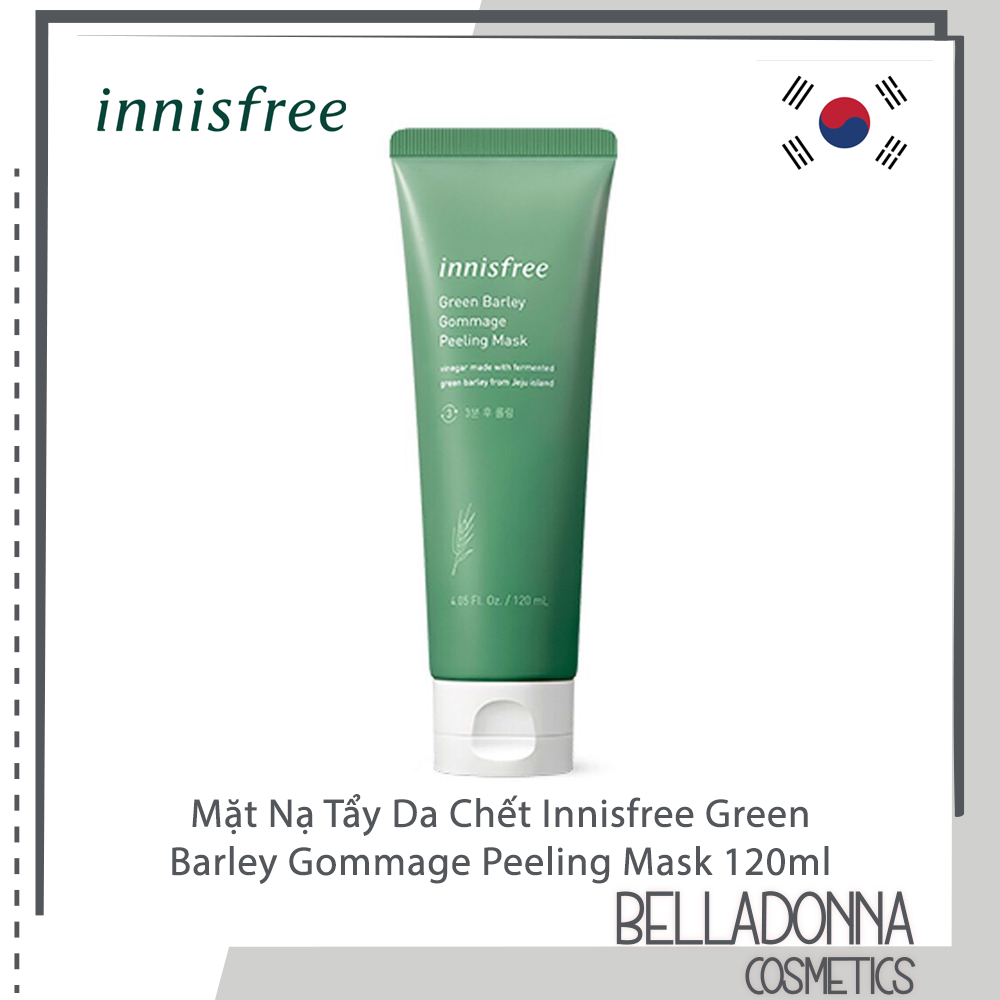 Mặt Nạ Tẩy Da Chết Innisfree Green Barley Gommage Peeling Mask 120ml