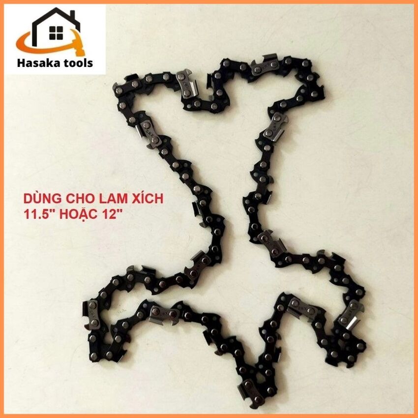 Dây xích lưỡi cưa xích gắn máy mài,cho lam 11.5", 12"