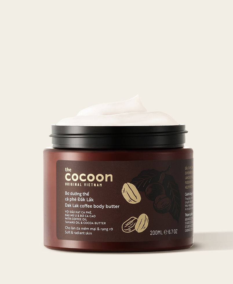 Bơ dưỡng thể cocoon từ cà phê dak lak 200ml