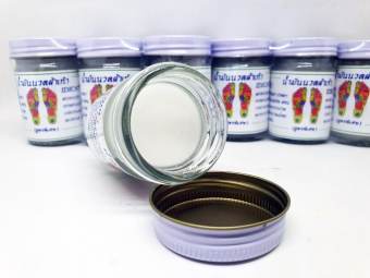 Lốc 6 Dầu Cù là Xoa Bóp Huyệt Bàn Chân chống đột quỵ Thái Lan 50gr (HSD 5 năm từ khi mở nắp)
