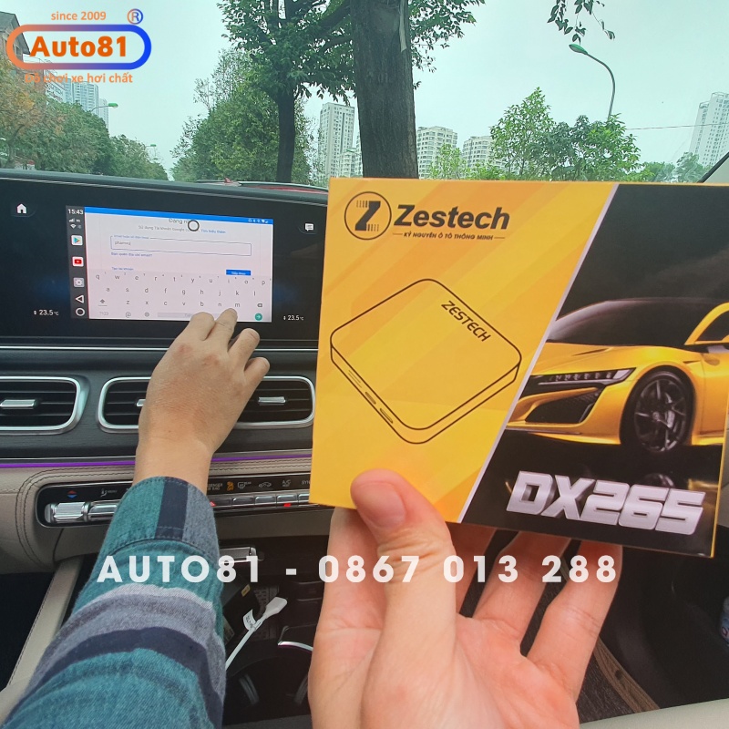 Carplay Android Box Zestech DX265 (tặng sim 4g, Vietmap S1 bản quyền, phần mềm giọng nói Kiki