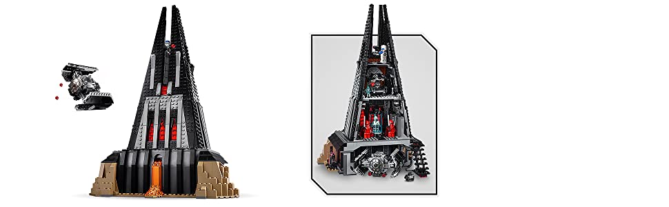 darth vaders castle lego