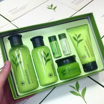 Bộ Dưỡng Trà Xanh 6 Món Innisfree Green