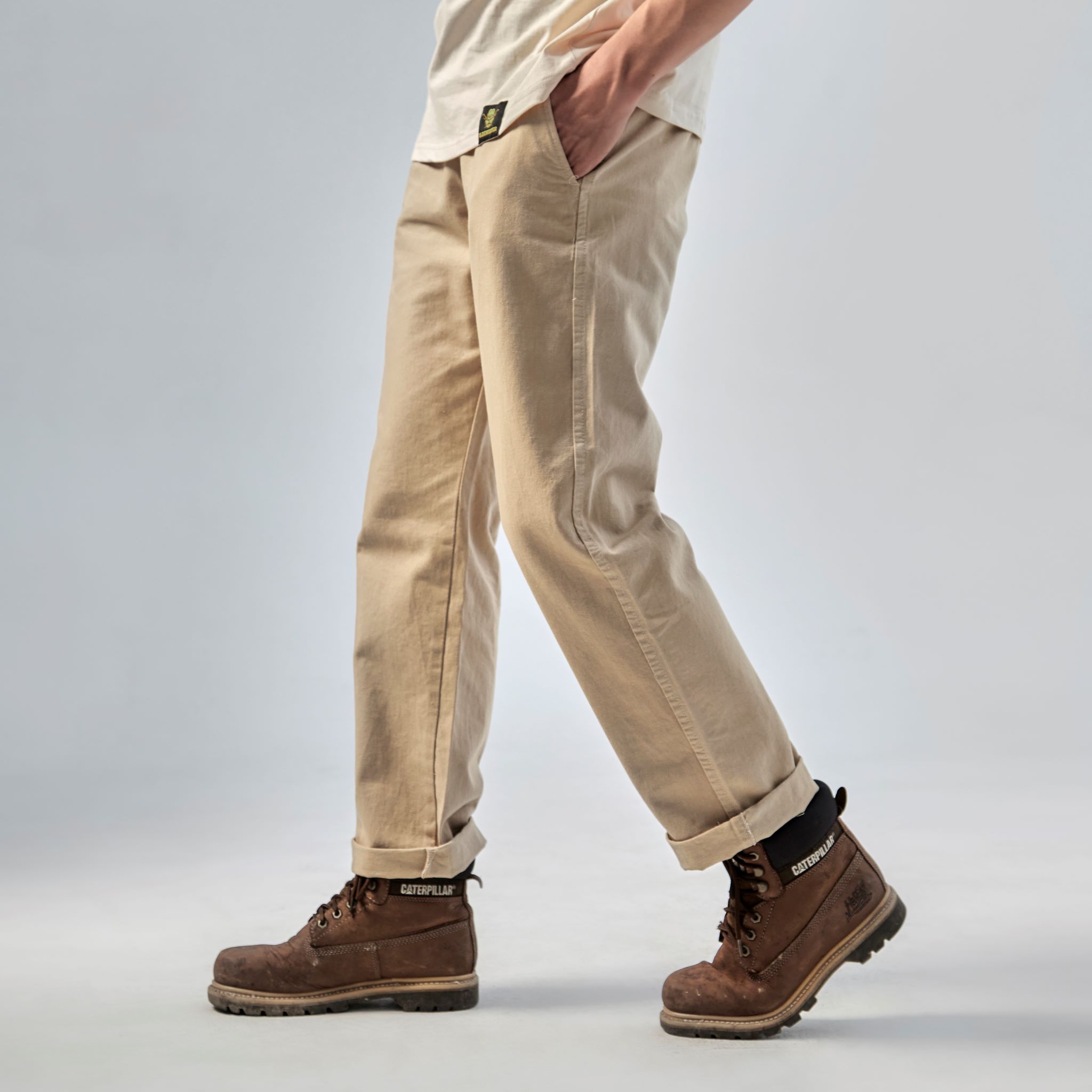 Quần kaki trơn basic - olderister - tiệm cũ kĩ