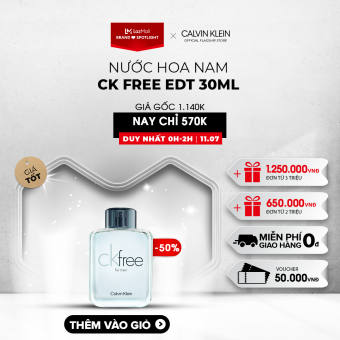 Nước Hoa Nam Calvin Klein CK Free EDT 30ml