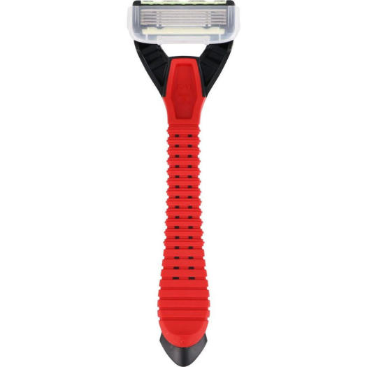 Set 3 dao cạo râu 5 lưỡi kép Ignis KAI của Nhật Bản Cán đỏ