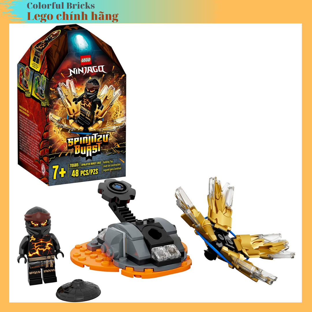 Lego ninjago 70685 - lốc xoáy chiến thần của cole - chính hãng