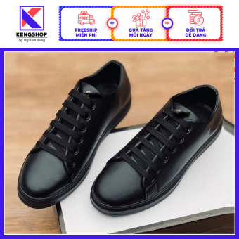 Giày bata nam thời trang, da mềm, đế cao su êm chân, mang đi chơi, đi học, dạo phố