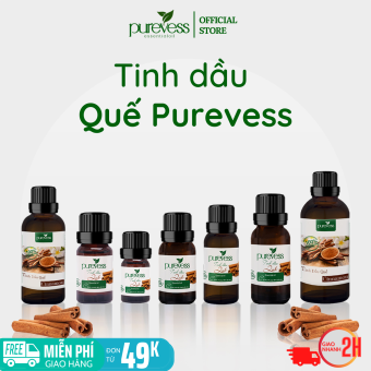 Tinh dầu Quế Purevess - tinh dầu xông phòng - tinh dầu đuổi muỗi