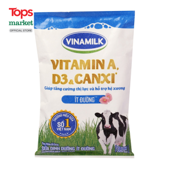 Sữa Dinh Dưỡng Vinamilk Ít Đường Bịch 220ML
